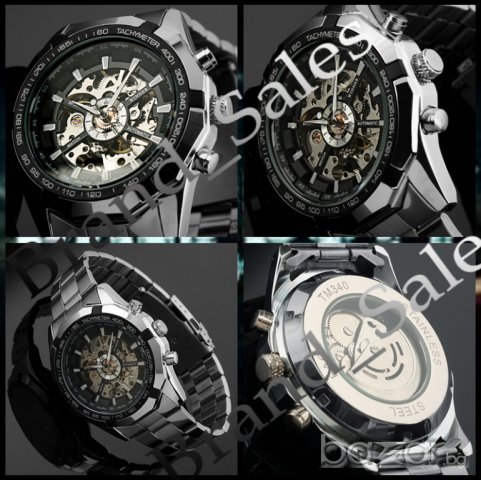 Мъжки Механичен Часовник WINNER Модел 8, снимка 3 - Мъжки - 7990080