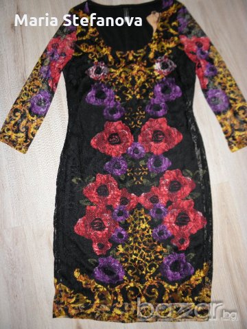 Нова елегантна рокля на цветя, снимка 4 - Рокли - 20399507