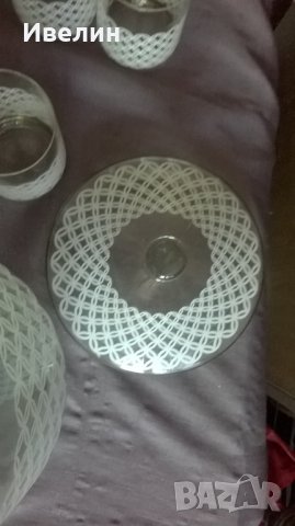 стъклен сервиз за боле, снимка 6 - Антикварни и старинни предмети - 25661758