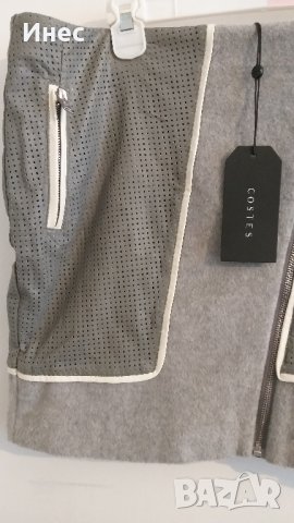 пола -вълна и кожа, снимка 3 - Поли - 23694969