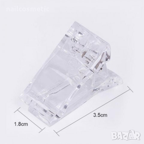 Щипки за полигел форми при работа с полигел, снимка 5 - Продукти за маникюр - 22930927