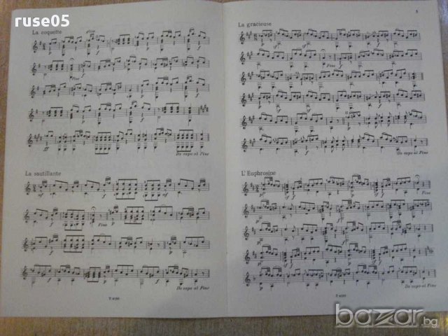 Книга "Französische Gitarremusik des 19.Jahrhunderst"-16 стр, снимка 4 - Специализирана литература - 15948590
