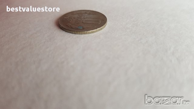 Монета 10 Стотинки 1981г. / 1981 10 Stotinki Coin, снимка 3 - Нумизматика и бонистика - 17345063