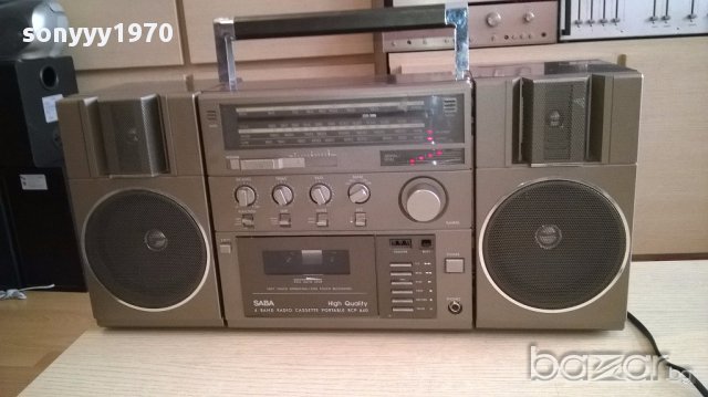 saba rcp-640 germany-ретро машина-внос швеицария, снимка 6 - Ресийвъри, усилватели, смесителни пултове - 17775335