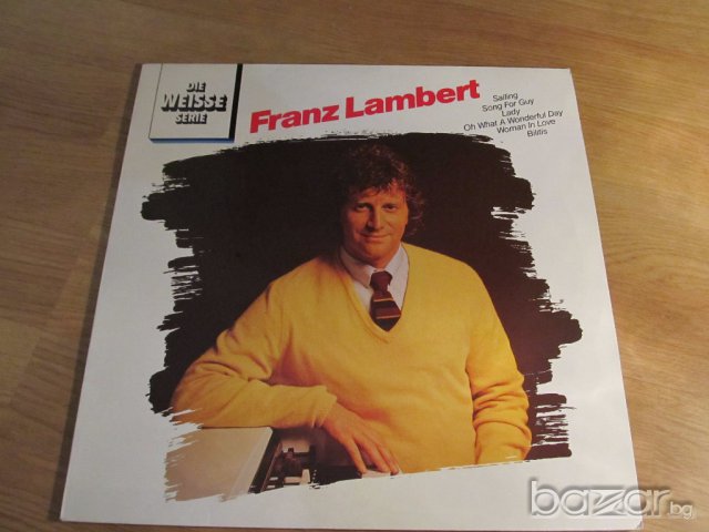 Грамофонна плоча Франц Ламбърт, Franz Lambert -  романтична музика, пиано, снимка 1 - Грамофонни плочи - 17213010