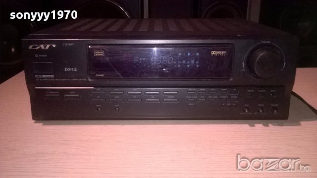 Cat-receiver 6 chanel-изход и за събуфер-внос швеицария, снимка 6 - Ресийвъри, усилватели, смесителни пултове - 13248043