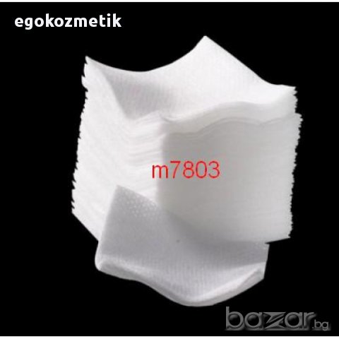 памучни тампони за сваляне на лепкав слой, снимка 1 - Продукти за маникюр - 10698780