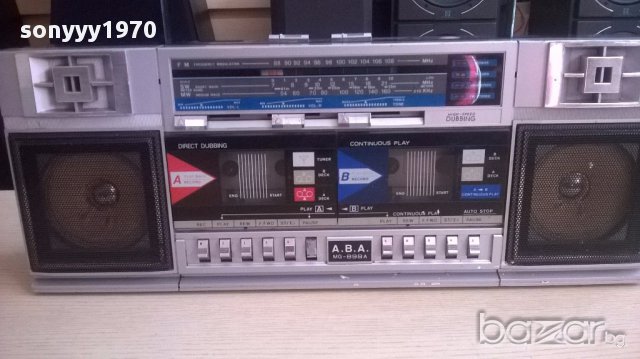 A.b.a mg-898a-stereo cassette recorder-внос швеицария, снимка 7 - Радиокасетофони, транзистори - 12938599