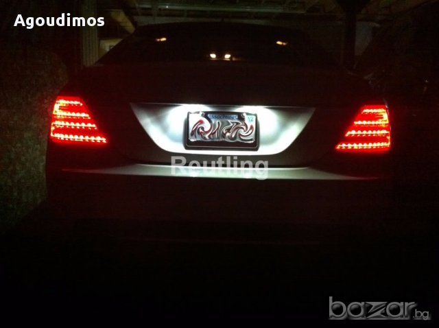 Диодни LED плафони за Mercedes W212 W216 W221 W207 W204 седан комби, снимка 6 - Аксесоари и консумативи - 16759945