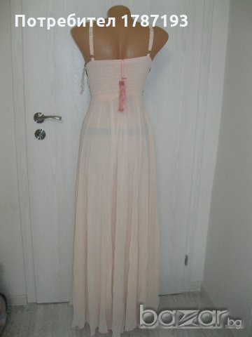 Нова официална  / бална рокля цвят праскова , снимка 5 - Рокли - 19882288