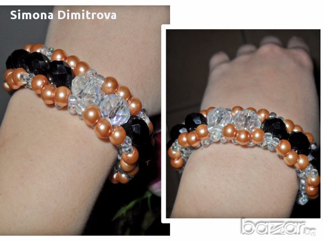 Гривни с мъниста, снимка 3 - Гривни - 14020812