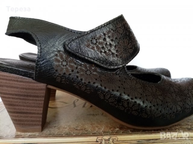 🆕 Сандали естествена кожа/ №40, снимка 6 - Дамски елегантни обувки - 25765697