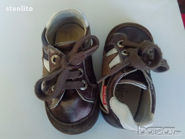 Естествена кожа Детски обувчици № 22 , снимка 7 - Детски маратонки - 16691225