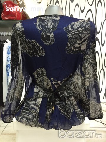 Дамска блуза с дантела , снимка 3 - Блузи с дълъг ръкав и пуловери - 15766184