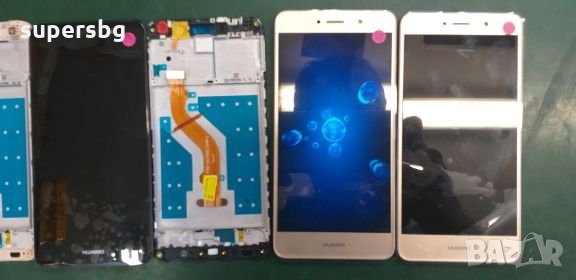 Дисплей, тъч скрийн и РАМКА за  Huawei Y7 Prime 2017 TRT-TL00 / TRT-LX1 TRT-L21A TRT LX1, снимка 3 - Резервни части за телефони - 22155528