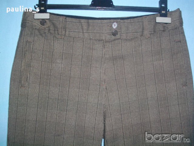 Зимен панталон в кафяво каре / Германия , снимка 3 - Панталони - 16552191