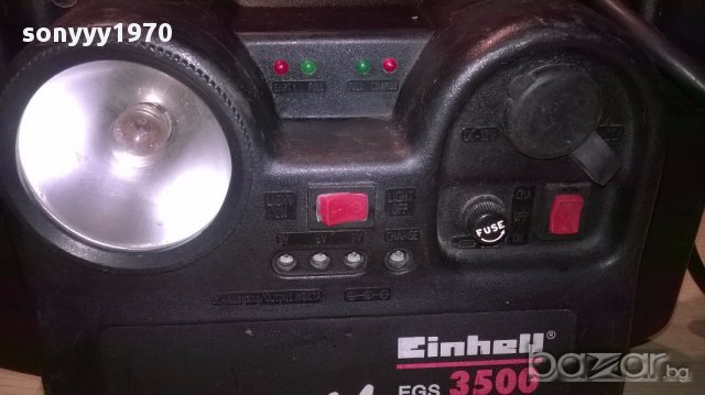 Einhell egs 3500-12v 600a-starthilfe-внос швеицария, снимка 9 - Аксесоари и консумативи - 15172796