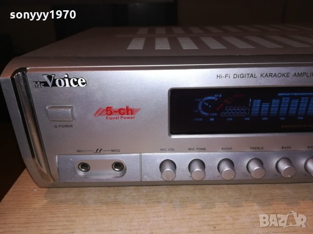 mc Voice av-698 hifi amplifier-germany-внос швеицария, снимка 6 - Ресийвъри, усилватели, смесителни пултове - 21572660