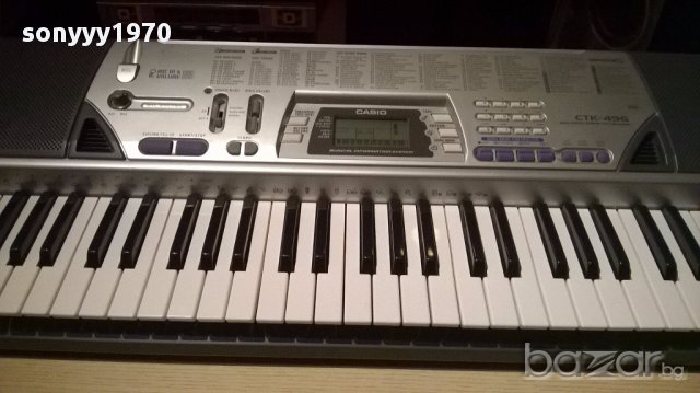Casio ctk-496 midi-100 song bank & microphone mix-внос швеицария, снимка 7 - Синтезатори - 12897239