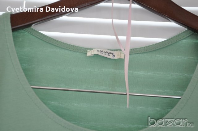 Туника зелена Calliope, снимка 2 - Туники - 18379823