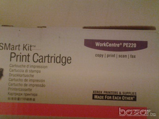 Продавам оригинална тонер касета за Xerox Pе220, снимка 4 - Други машини и части - 6672060