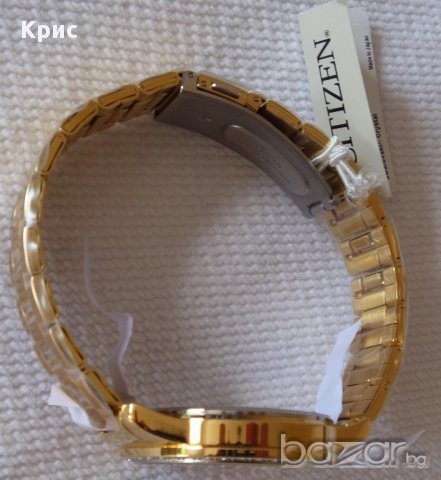 Нов ! Ръчен часовник Цитизен Сваровски Златен цвят, Citizen Swarovski Gold ToneED8122-59A, снимка 15 - Дамски - 12154134