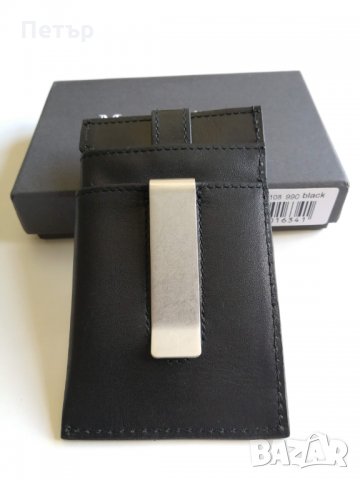 Marc O'Polo W53 Copenhagen с RFID защита картодържач /черен и сив/, снимка 7 - Портфейли, портмонета - 25680777