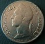 50 сантима 1927, Белгийско Конго, снимка 2
