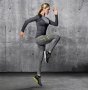 2xu mid rise compression tights W slate-lime, снимка 3