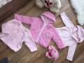 Розови якенца, снимка 1 - Бебешки якета и елеци - 23043310