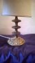 стара нощна лампа от бронз , снимка 2