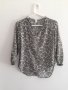 Блуза в черно и бяло H&M, снимка 1 - Блузи с дълъг ръкав и пуловери - 22526241