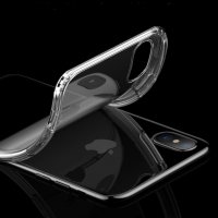 BASEUS прозрачен силиконов кейс калъф Apple iPhone X, XS, снимка 2 - Калъфи, кейсове - 23256458