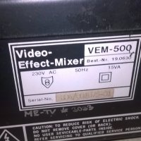monacor vem-500 mixer-audio/video-внос швеицария, снимка 12 - Ресийвъри, усилватели, смесителни пултове - 24440745