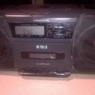 grundig rr700cd-radio cassete recorder-внос швеицария, снимка 3 - Ресийвъри, усилватели, смесителни пултове - 12796027