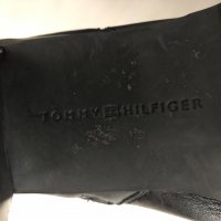 Tommy Hilfiger Дамски ботуши на ток естествена кожа, снимка 2 - Дамски ботуши - 24807867