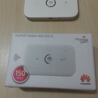Отключен 4G LTE Wi-Fi джобен рутер/бисквитка Huawei E5573 работи с всички оператори, снимка 6 - Рутери - 24473656
