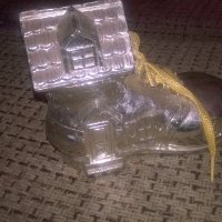 japan-посребрена обувка-ретро колекция-13х11х6см-внос англия, снимка 15 - Антикварни и старинни предмети - 19599685