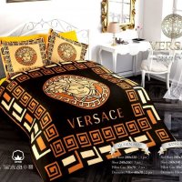 Луксозен Спален Комплект Versace код 66, снимка 1 - Спално бельо - 23999787