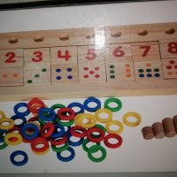 Дървена игра за деца над 3години, снимка 2 - Образователни игри - 23628059