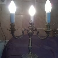 две барокови нощни лампи, снимка 6 - Настолни лампи - 25195810