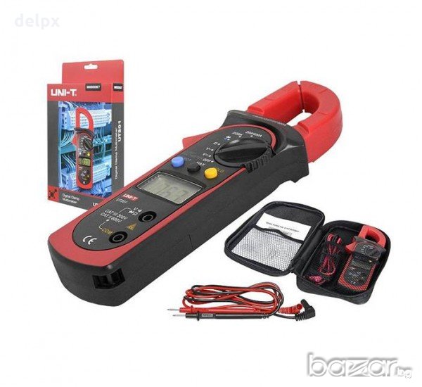 Амперклещи със зумер UT-201 VAC/VDC | AAC | OHM, снимка 1