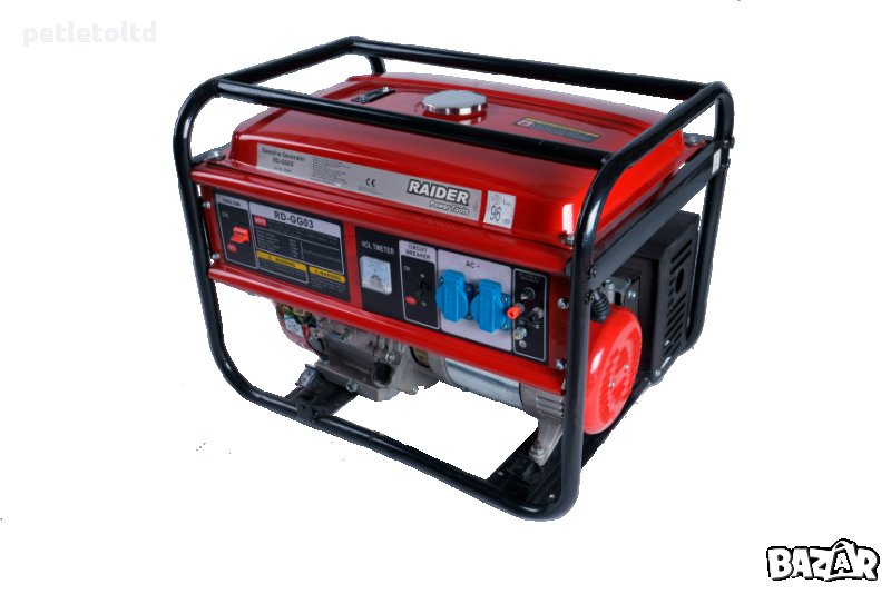 Генератор Монофазен 5000W GG03 220V, снимка 1