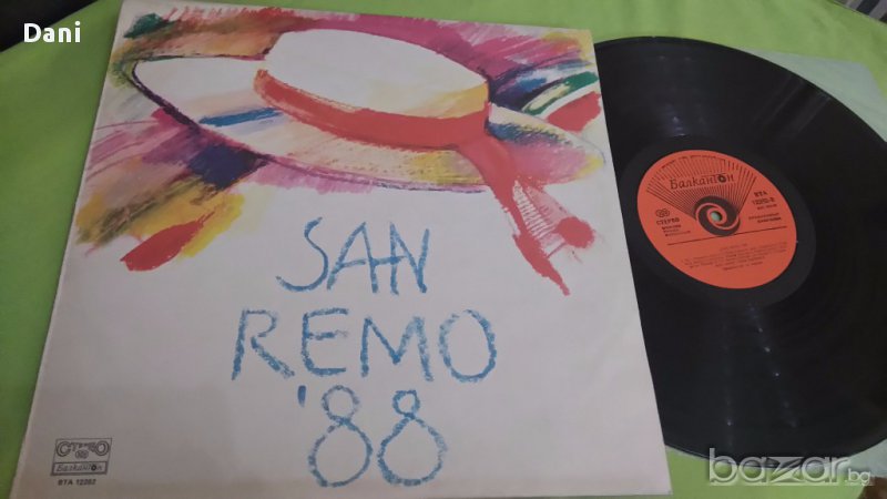 Грамофонна плоча- Сан Ремо, 88, снимка 1