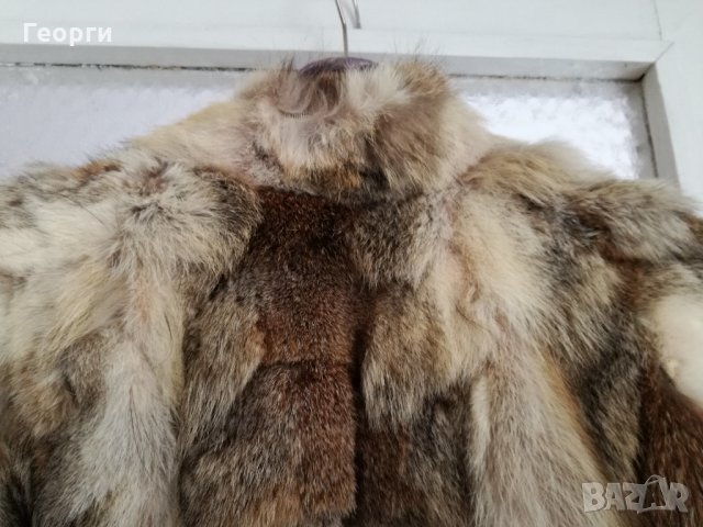 Дамско палто от естествен косъм вълк , снимка 6 - Палта, манта - 23717105