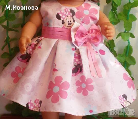 Рокля Мини Маус , снимка 12 - Бебешки рокли - 22581438