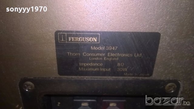 ferguson model 3947-made in japan-внос от англия, снимка 13 - Тонколони - 18820430