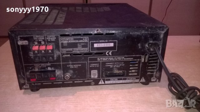 kenwood a-g7 amplifier-за ремонт/части, снимка 12 - Ресийвъри, усилватели, смесителни пултове - 24573516