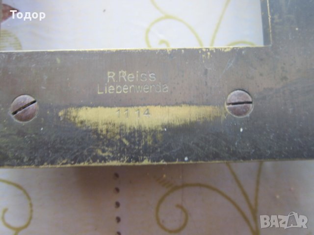 Стар немски корабен инструмент Р Рейс, снимка 8 - Колекции - 25477356