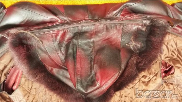 Кожено палто дамско, снимка 9 - Други - 16383844